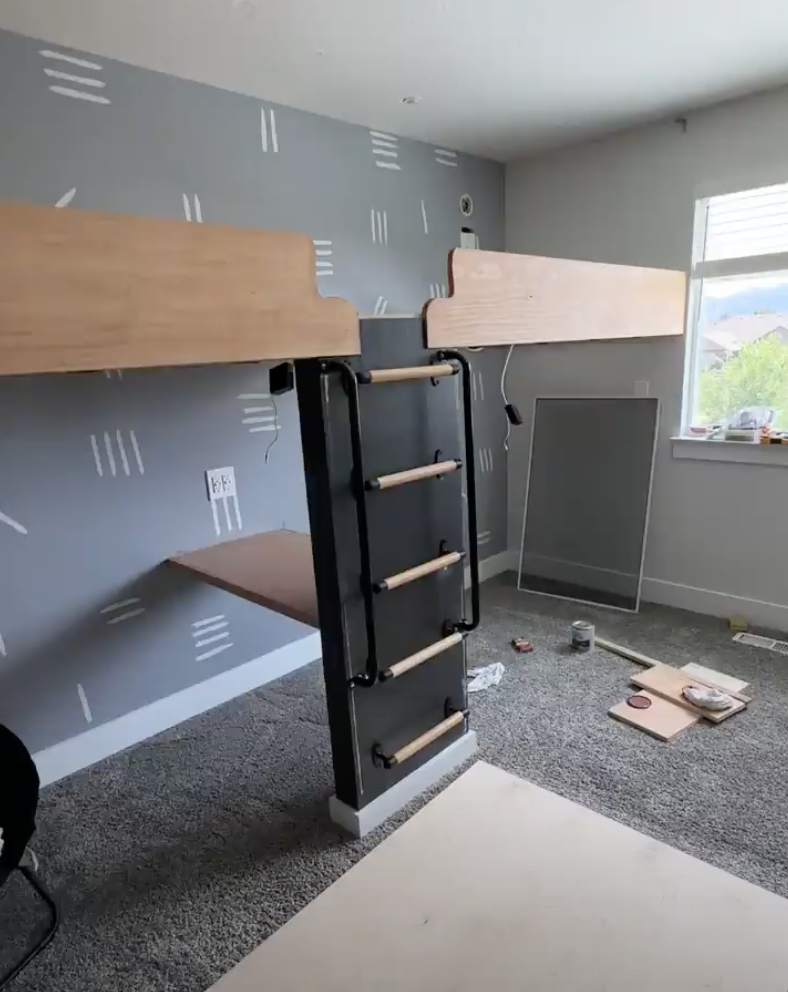 double loft bed